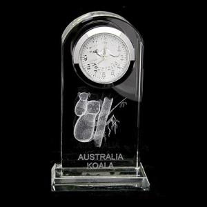 Quality Fancy Crystal Watches Desk Watch Recognition Awards Logo Custiomized wholesale