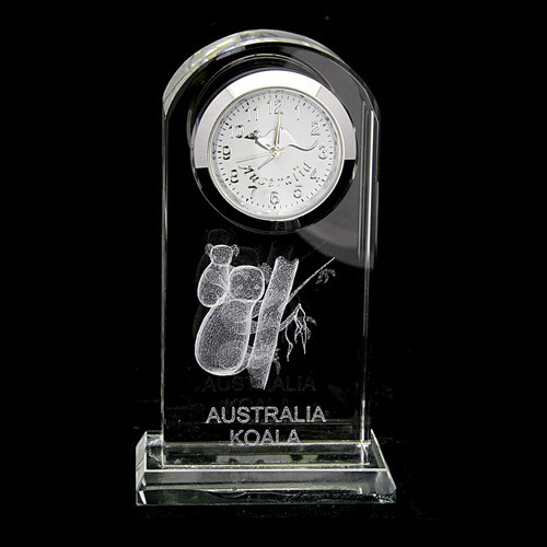 Fancy crystal watches desk watch size shape and logo are custiomized