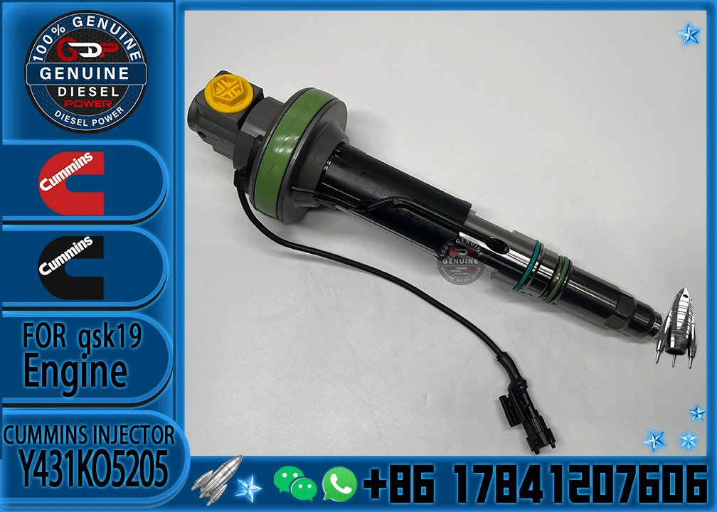 Diesel Engine Injector QSK19 Fuel Injector Y431K05417 4955525 Y431K05248 Y431K05558 FOR C-UMMINS Y431KO5205