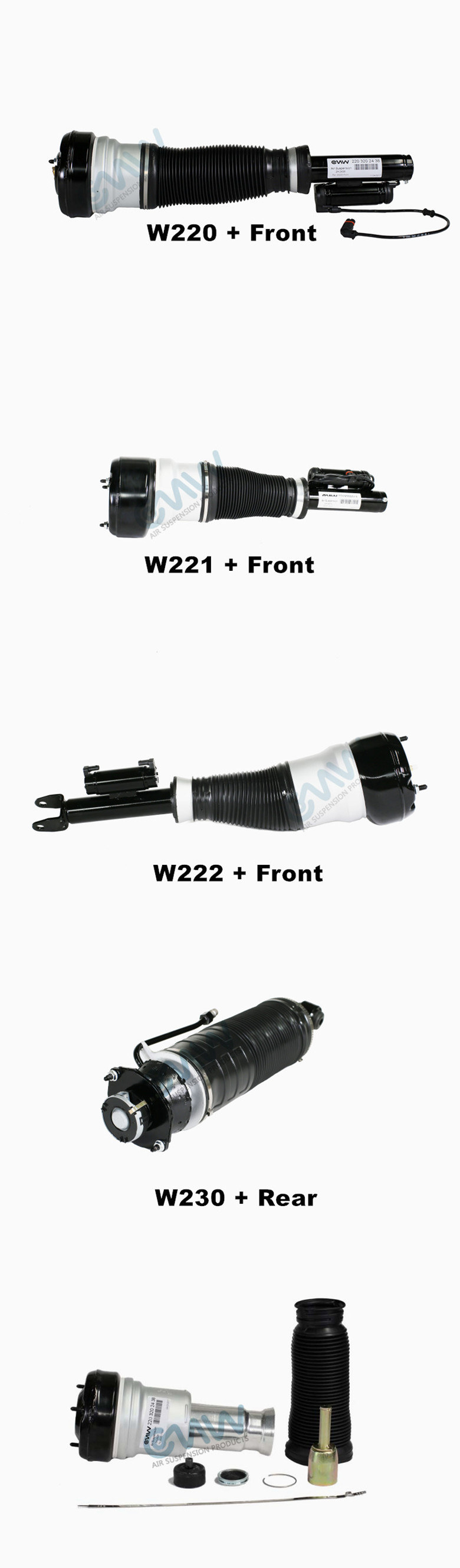 LEXUS LS430 Air Ride Suspension Car Springs And Shocks 48010-50050 430