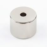 Strong Big Size N35 Neodymium Magnet Ring Shape Nickel Coating