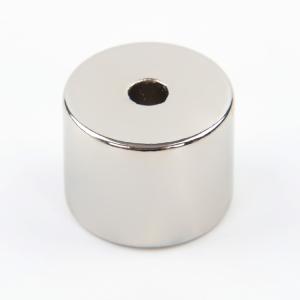 Quality Strong Big Size N35 Neodymium Magnet Ring Shape Nickel Coating wholesale