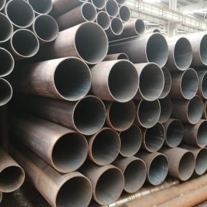 Quality beveled ends black painting round carbon steel tube high temperature resistance wholesale