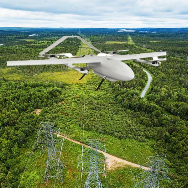 HX330PRO Industrial Drone 3200mm Wingspan Length Load 3KG Package 2Hours VTOL