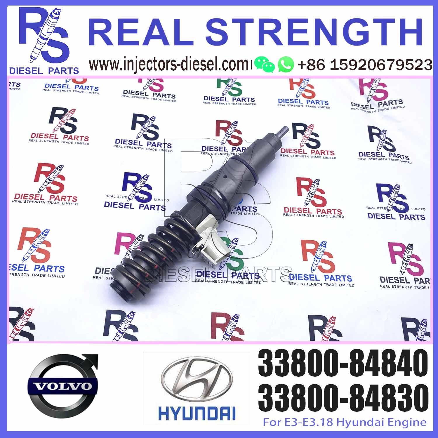 High Quality Auto Parts common rail fuel injector 63229468 3380084840 33800-84840