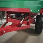 Double Panels -Off Road Hydraulic Dump Trailer 1.5ton; Tractor Trailer For Hobby