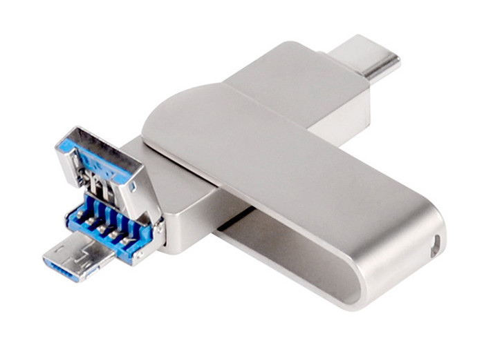 Convenient Data Storage Tiny Usb C Flash Drive , 16 GigaByte Micro Usb Thumb Drive