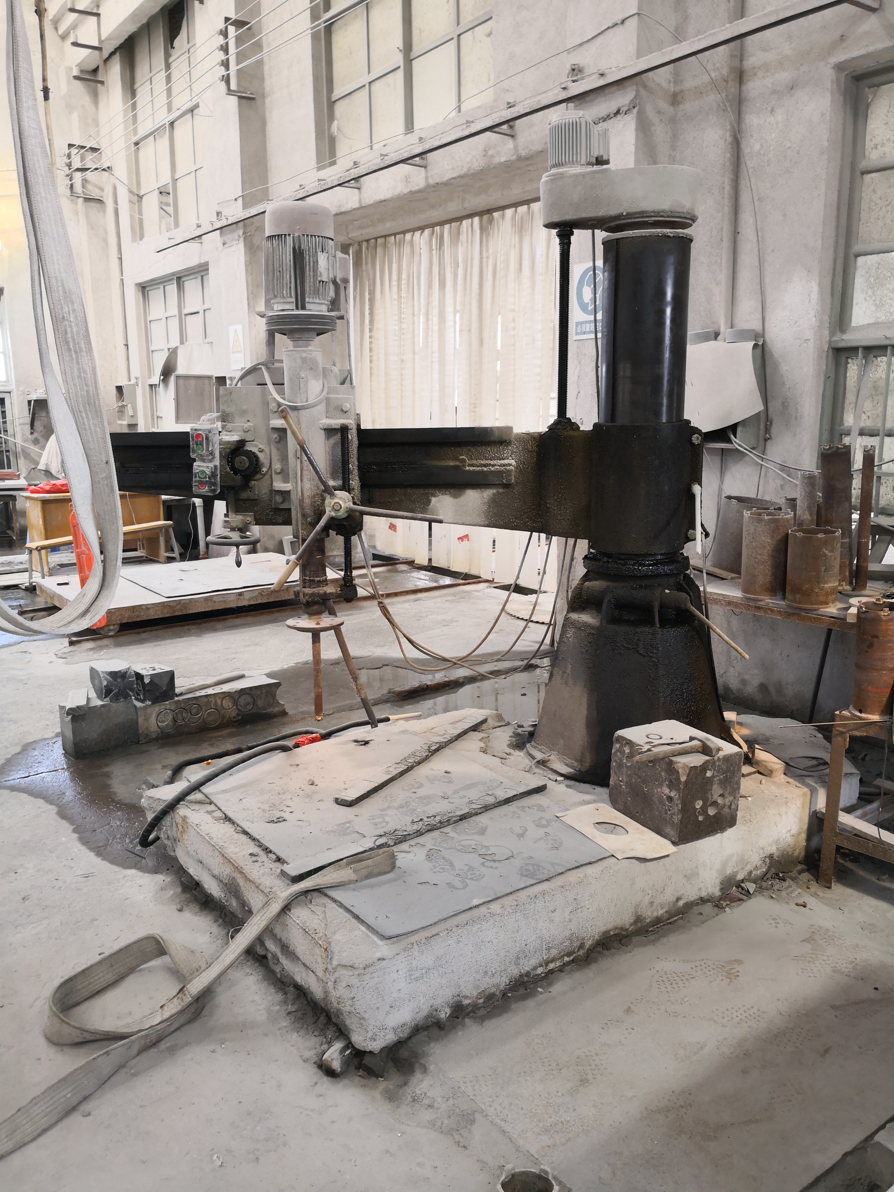 Drilling Machine For Tombstone , Stone Lanterns , Laundry Sink