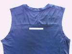 Soft 140gsm Fabric Mens Workout Shirts Sleeveless Comfortable