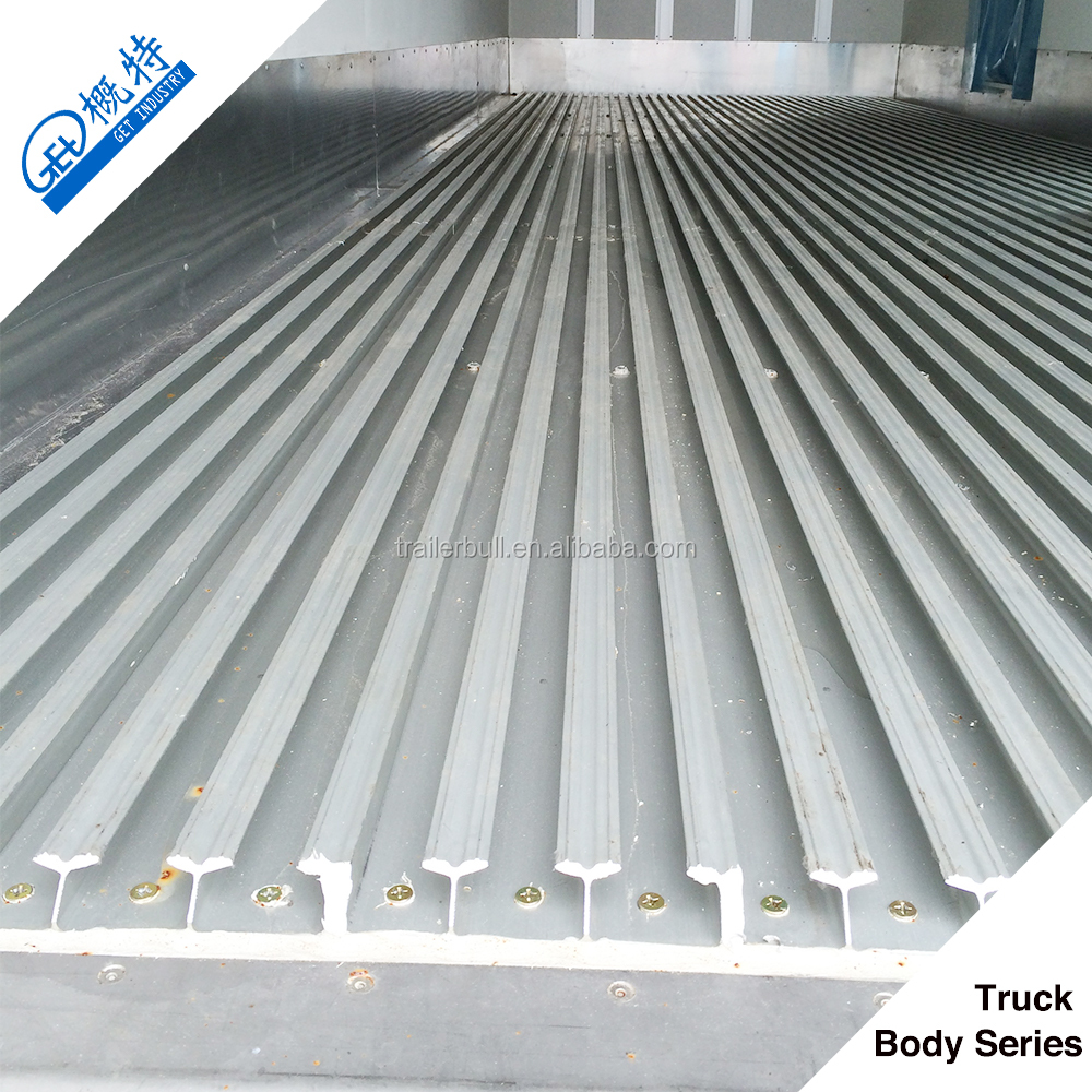 0.295 W/m2 C K Value Refrigerated Semi Truck Trailer for Frozen Meats and Chill Foods