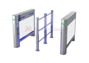 Quality Security Passage Waist Height Supermarket Entrance Turnstile wholesale