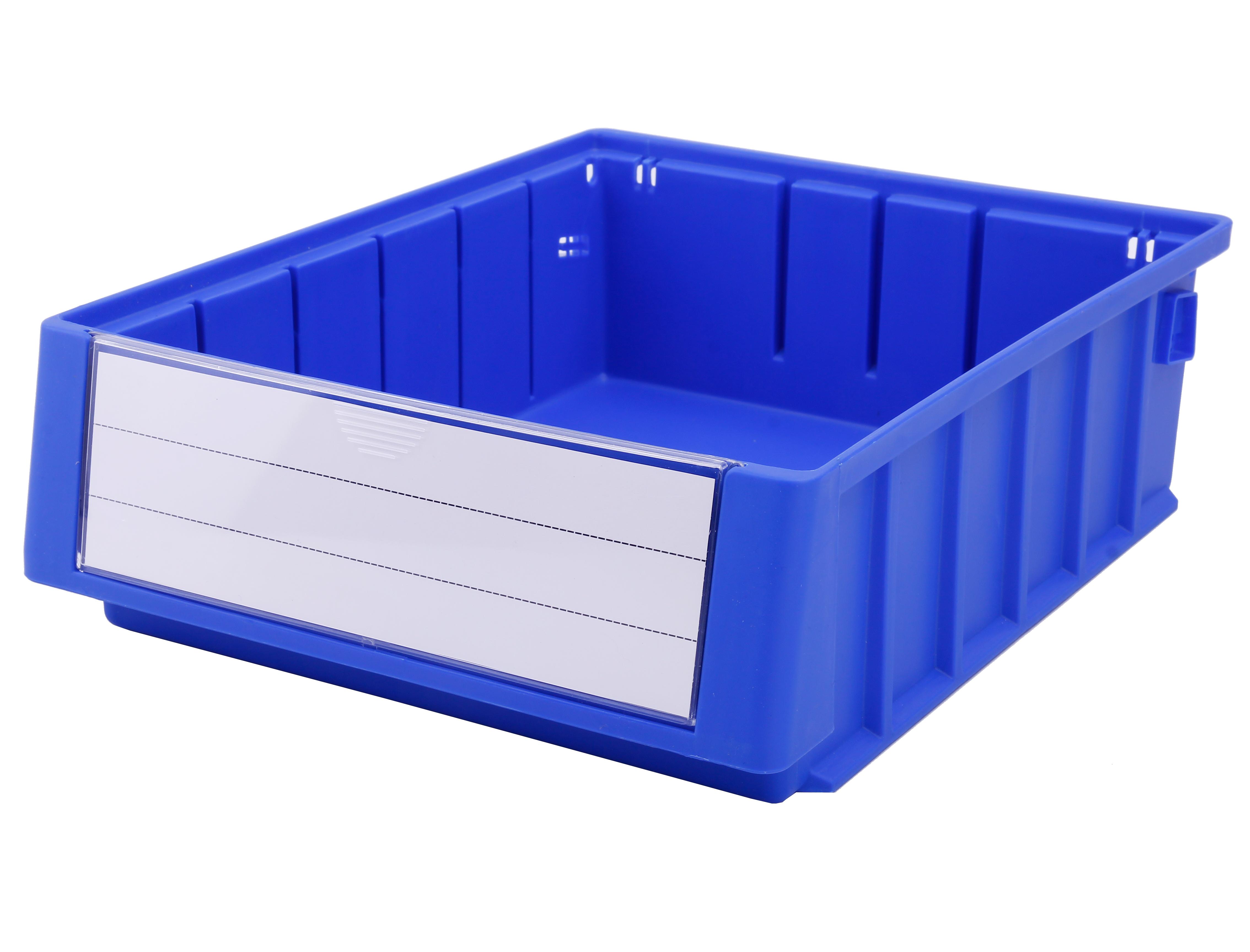 -Made Plastic Document Storage Bin for Stacking on Workbenches in Customized Color