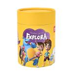 ODM Paper Composite Cans , 80mm Paper Tube Packaging Eco Friendly