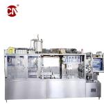 Pneumatic Lifting Aseptic Gable Box Filling Machine for Milk Carton Packing