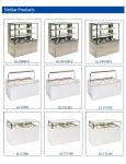 6 Italian Pan Ventilated Refrigeration Equipment -16℃ to -18℃ 1050W Power 220