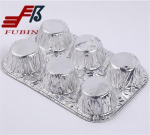 Quality 6 Cavity Tin Foil Muffin Tins wholesale