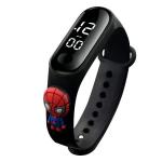 White Rectangle 18mm Waterproof Kids Watch OEM Water Proof Smart Digital