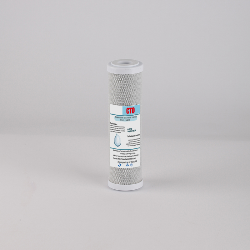 20 inch Cto Carbon Block Filter cartridge for Water Filtration and Odor Elimination