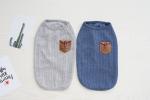 Fitwarm Handsome Chic Waffle Onesies Cotton Dog And Cat Clothes