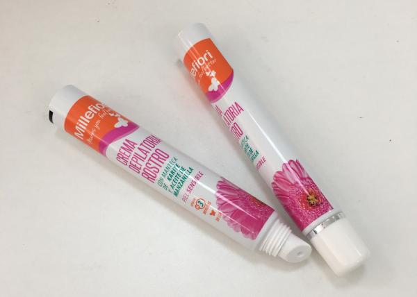 ABL 300/9 Thickness Cosmetic Laminated Tube Lip Stick Shoulder For Depilatoria