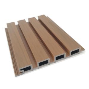Quality Waterproof B1 Fireproof Wpc Wallpanel Wood Composite Fluted Outdoor wholesale
