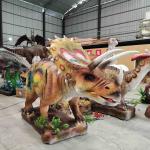 Bespoken Amusement Park Eyes Blinking Dinosaur Triceratops Model
