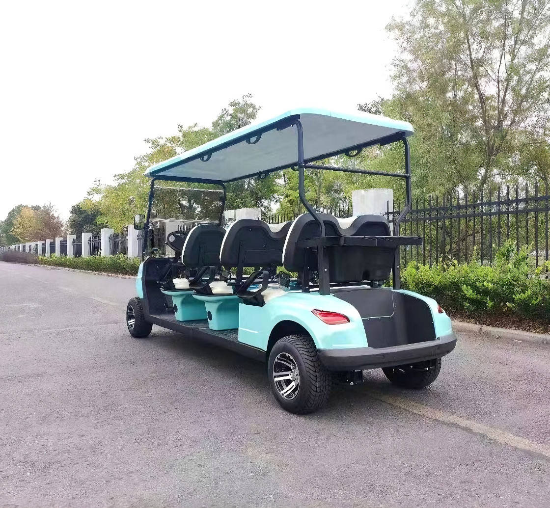 Lead-acid Cell Four Wheeler Electric Golf Cart Long Range New Energy Golf Hunting Cart