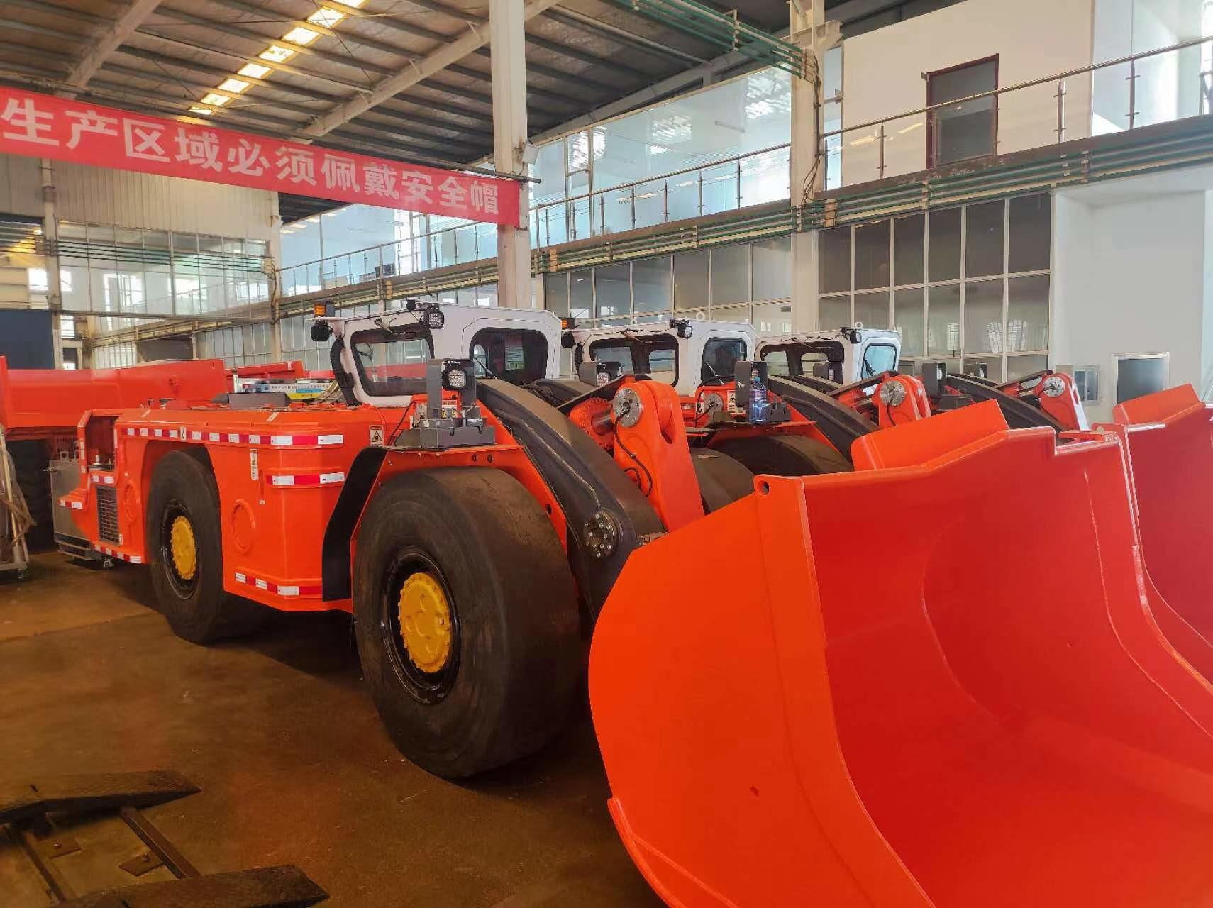 DERUI DRWJ 3.5 Cube VOLVO Engine Underground Loader Tipper