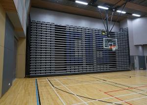 Quality Indoor Gym Telescopic Tribunes Bleacher with VIP Individual Upholstered Seat wholesale
