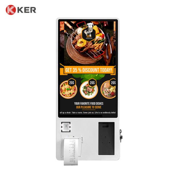32 Inch Manufacturer Wall Mount Pos System Pay Self Service Payment Self Service