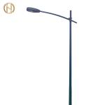 Durable Hot-Dip Galvanized Steel Street Light Pole for High-Performance Lighting