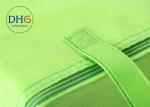 Promotional Insulated Cooler Bags , Insulated Food Bags Embroidered Green