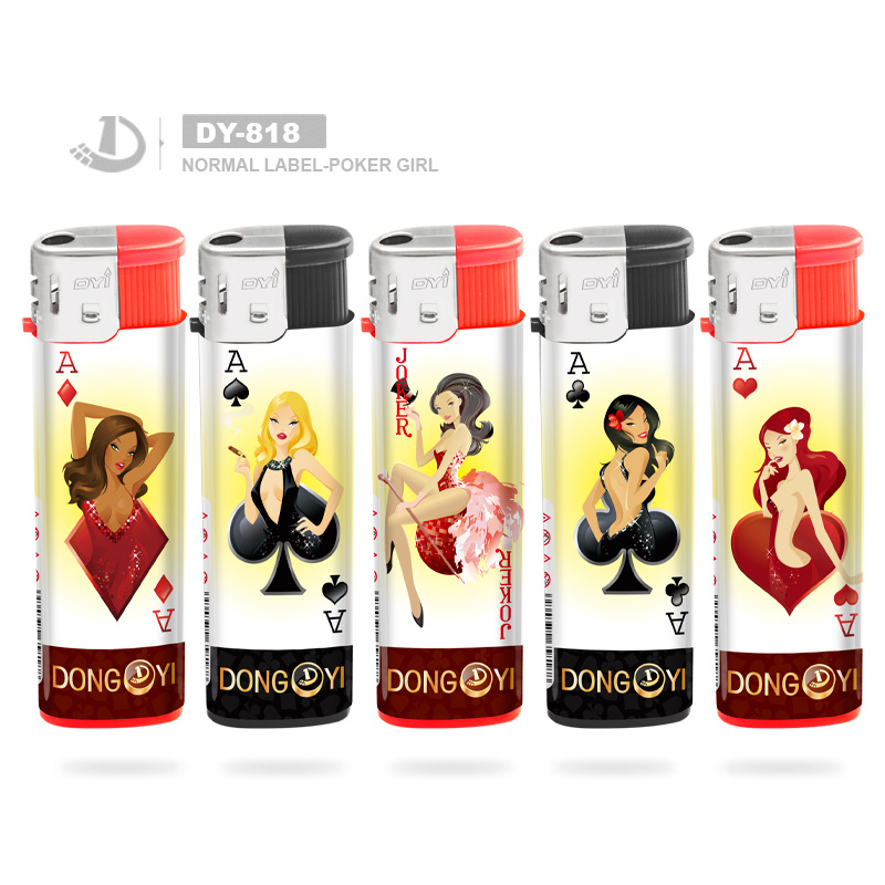 New Arrival Custom Logo High Quality Cream Color Electric Candle Lighter with Flavor Series