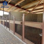 Strong Durable Easily Assembled Portable Horse Stall Panels Bamboo Horse Stable