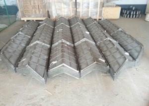 Quality Wave Shape Oblique Type Higher Capacity Wire Mesh Demister Pad wholesale