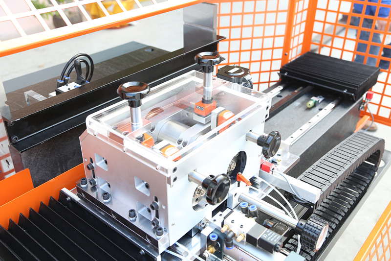 Epidemic Anti-droplet Separator SD-R70 High Speed Acrylic PMMA R10 R15 Angle Chamfering Machine