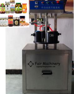 Quality 1.5KW 380V Vacuum Capping Machine , 25B/Min Twist Off Capping Machine wholesale