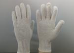 Premium Quality Cotton Knitted Gloves Good Tactile Sensitivity For Construction