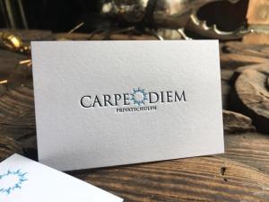 Quality Square Shaped Custom High End Business Cards Premium Letterpress With Color Edge wholesale