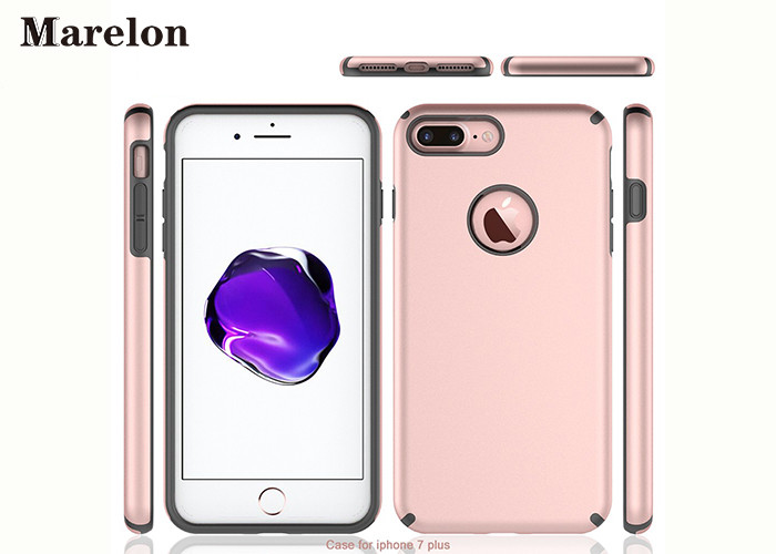 Dual Layer Slim TPU Phone Case Cover / 5.5 Inch Phone Case For Apple IPhone 7