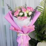 Ouya Double Sided Color Paper 58x58cm For Wrapping Flower gifts