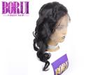 180% Density Women Lace Front Wigs Human Hair Loose Deep Wave Glueless Swiss