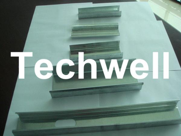 10 Steps Forming Station G.i Coil Material 4KW Main Power Metal Stud Roll
