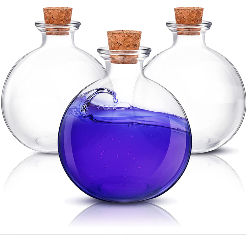 Regulate Odor with Spherical Empty Mini Perfume Bottles Glass in 10ml 30ml 50ml Sizes