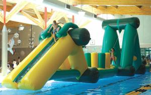 Quality Swimming Pool Sports, Inflatable Indoor Obstacle Course For Children wholesale