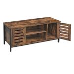 Television Cabinet with Storage Shelf, Industrial TV Stand, Particle Board TV