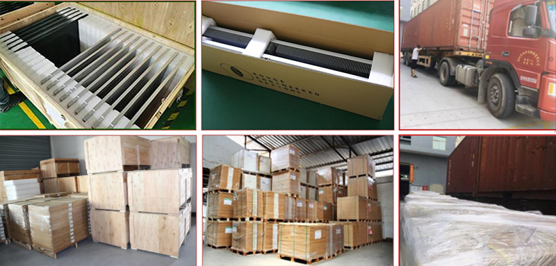 Anti Anodizing Al 6063 / Al 6061 Water Cooling Plate With Copper Tube