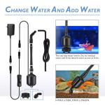 Hygger Electric 396GPH Aquarium Power Gravel Cleaner