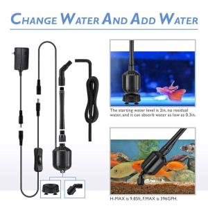 Quality Hygger Electric 396GPH Aquarium Power Gravel Cleaner wholesale