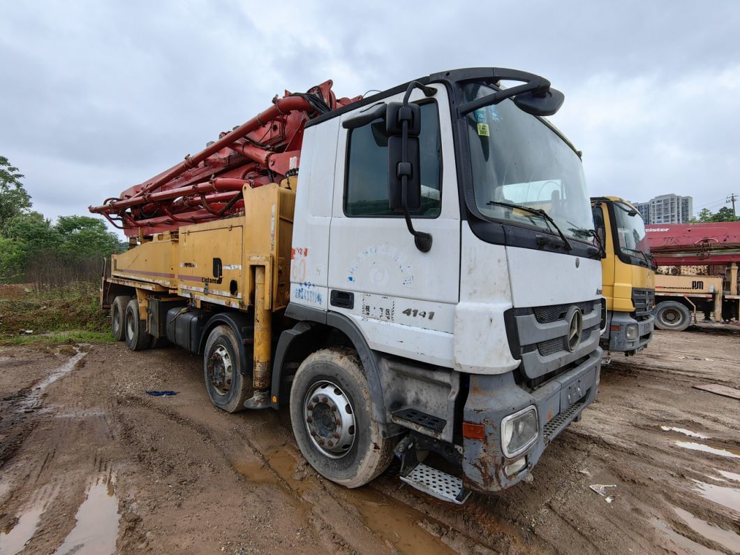 Truck Mounted Pump 42m Used Concrete Pump Truck Mercedes Benz 2013